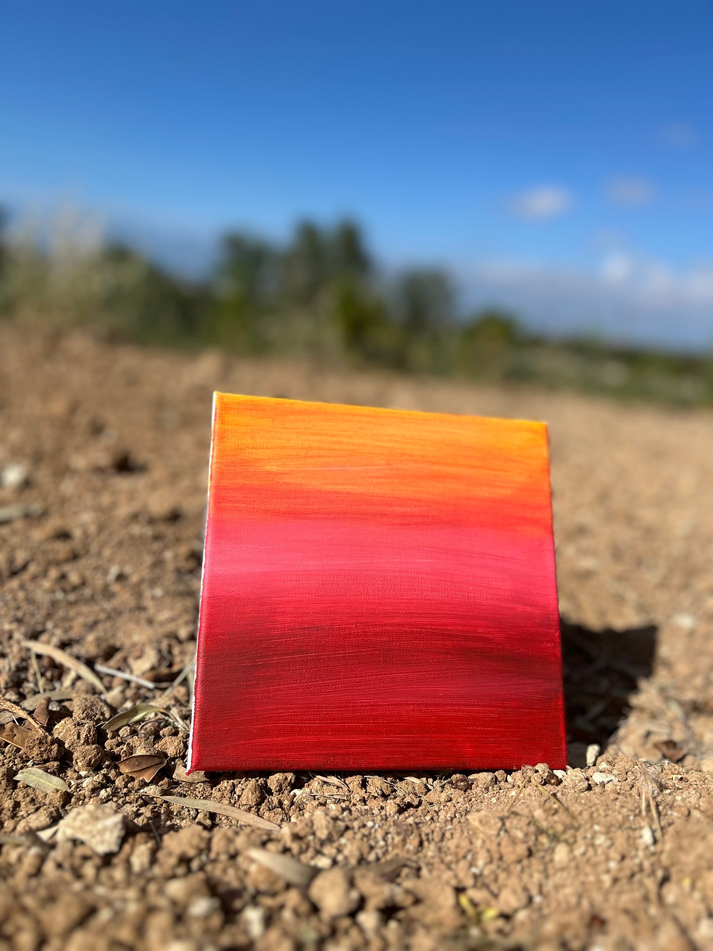 Καμβας Ηλιοβασίλεμα