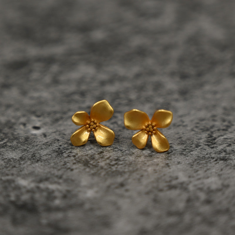 Σκουλαρίκια Άνθος