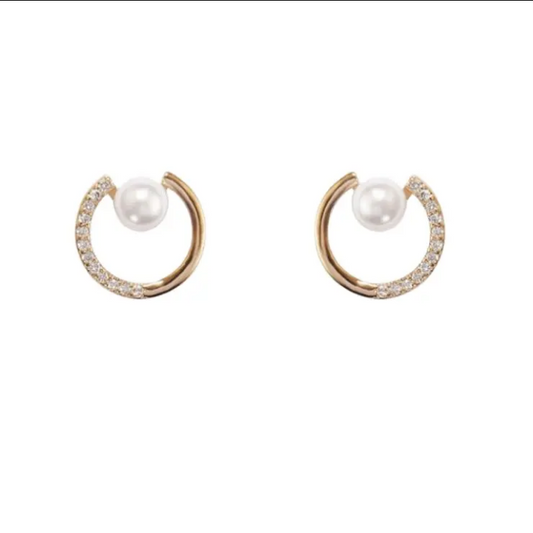 Σκουλαρίκια Half-Half