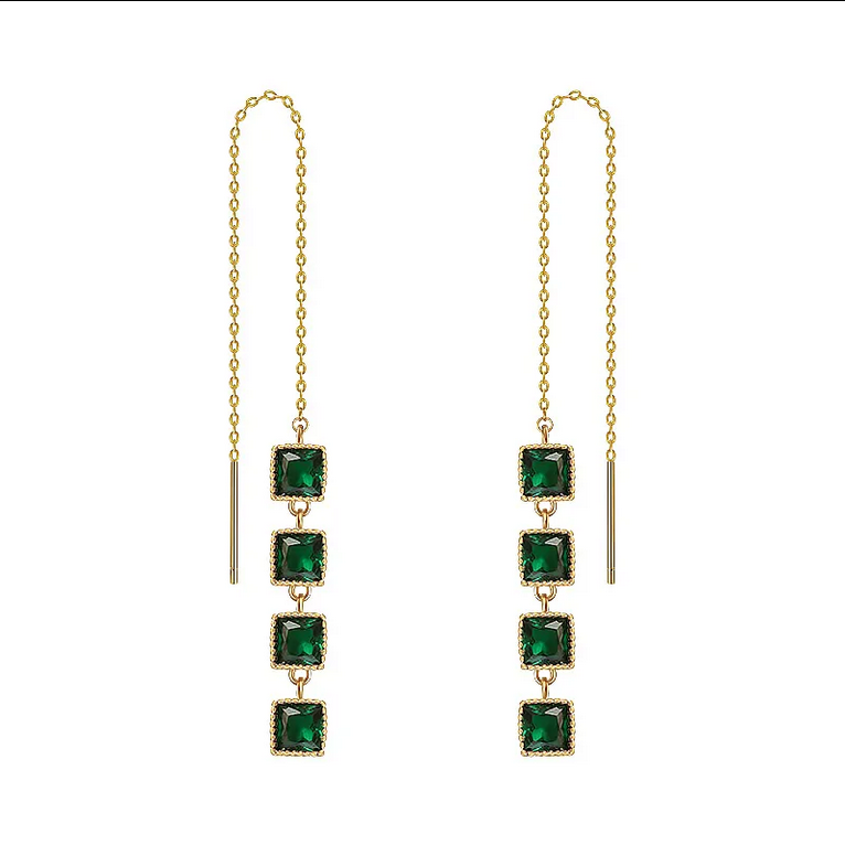 Σκουλαρίκια Πράσινη Νύχτα