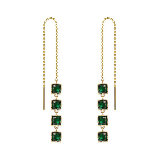 Σκουλαρίκια Πράσινη Νύχτα