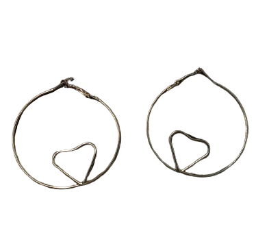 Σκουλαρίκια Στρογγυλή Καρδιά