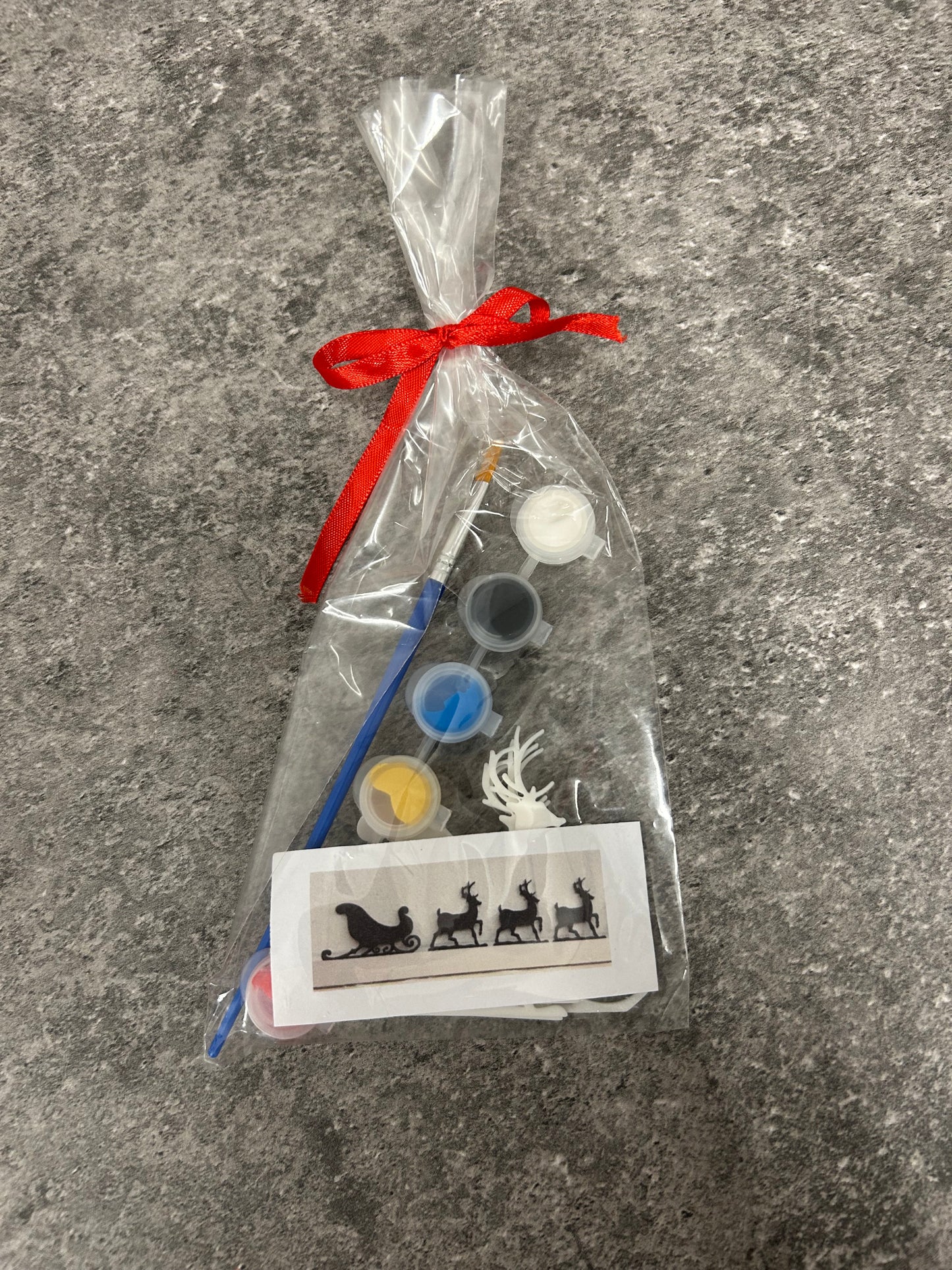 Χριστουγεννιάτικο Painting Kit – Τάρανδος & Έλκηθρο